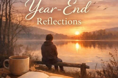 Quiet moment of self reflection and letting life unfold naturally